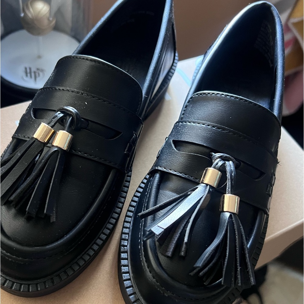 Asos Black Loafers Brand New Never Worn!